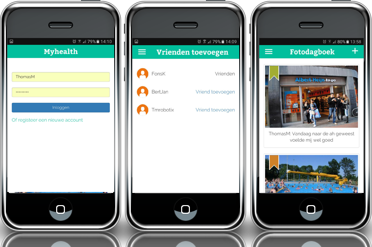 Image of myhealth web app